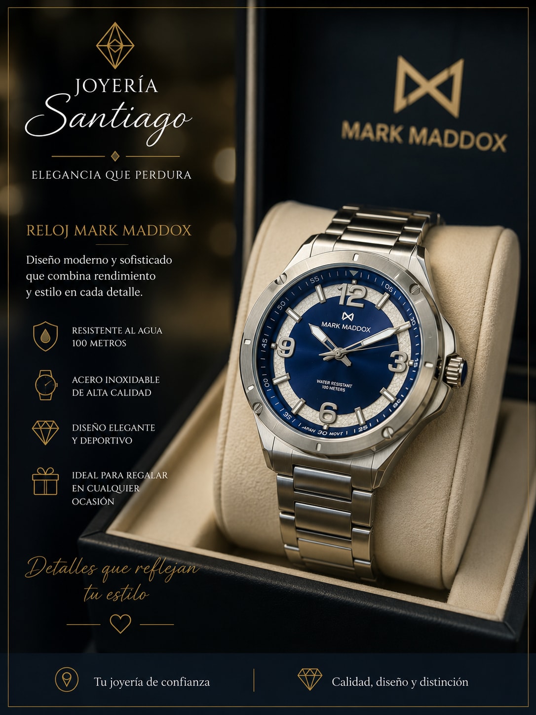 Reloj Mark Maddox Hombre