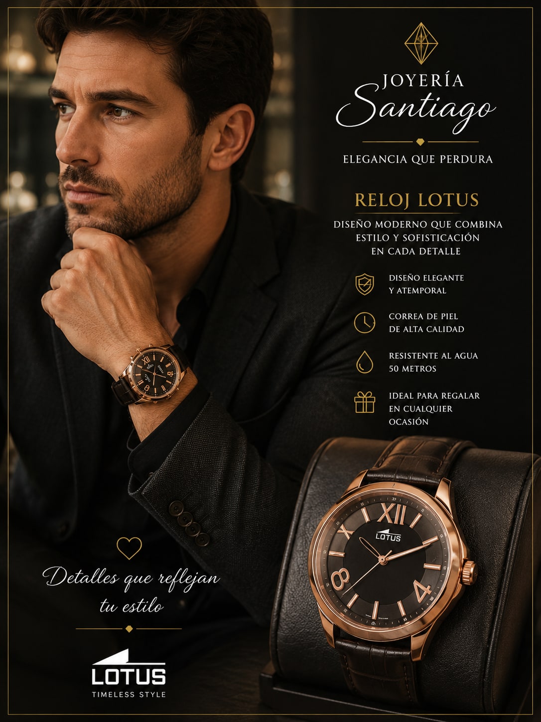 Reloj Lotus Hombre