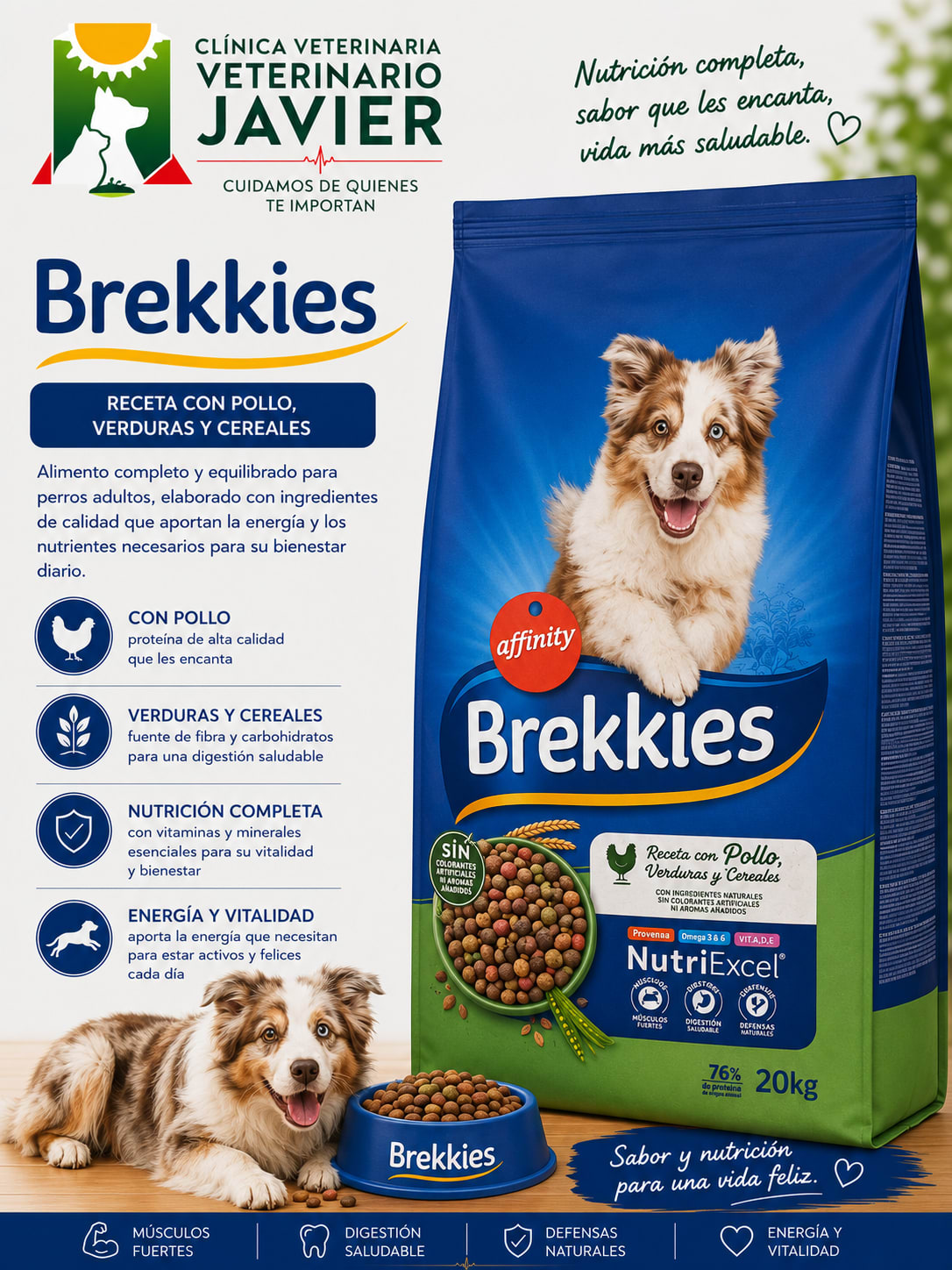 Brekkies NutriExcel Adult 20 kg