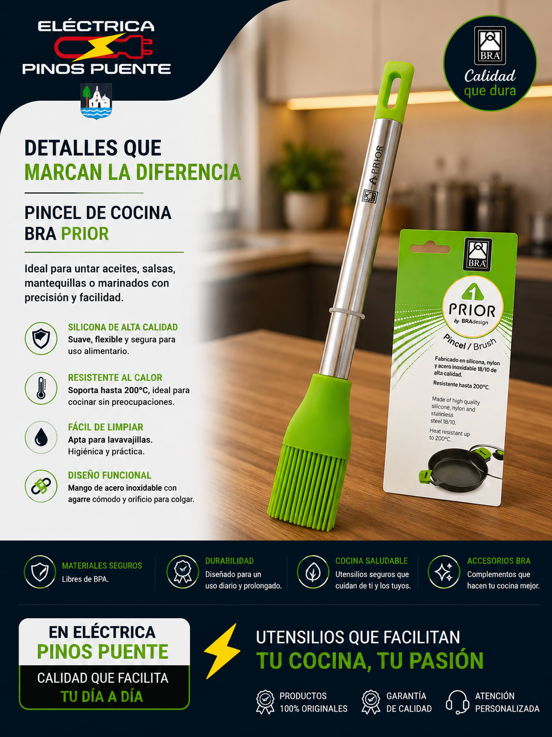Pincel de cocina BRA Prior