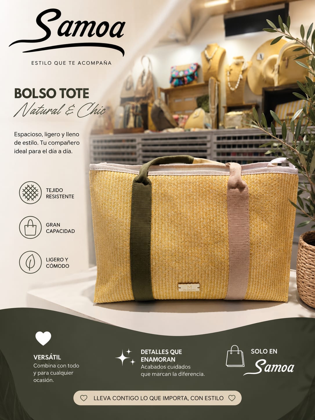 Bolso tote Samoa