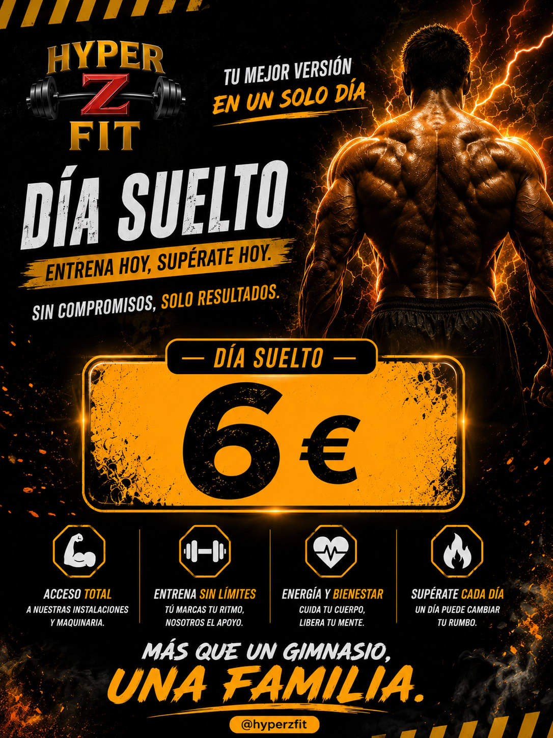 Día suelto de entrenamiento