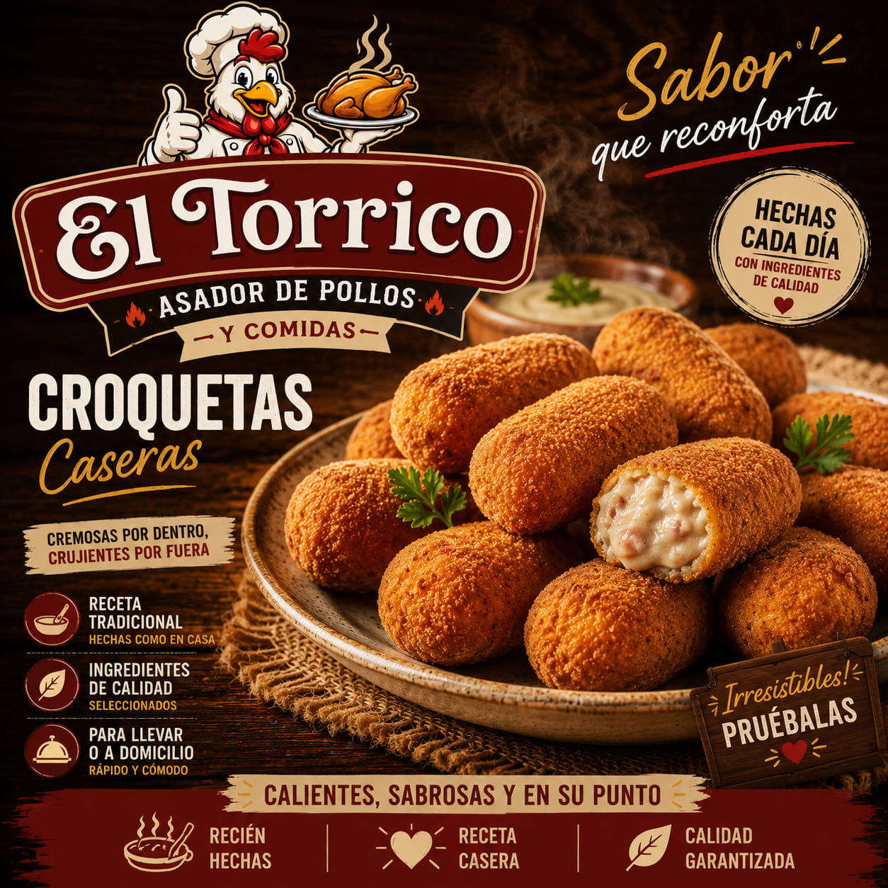 Croquetas caseras