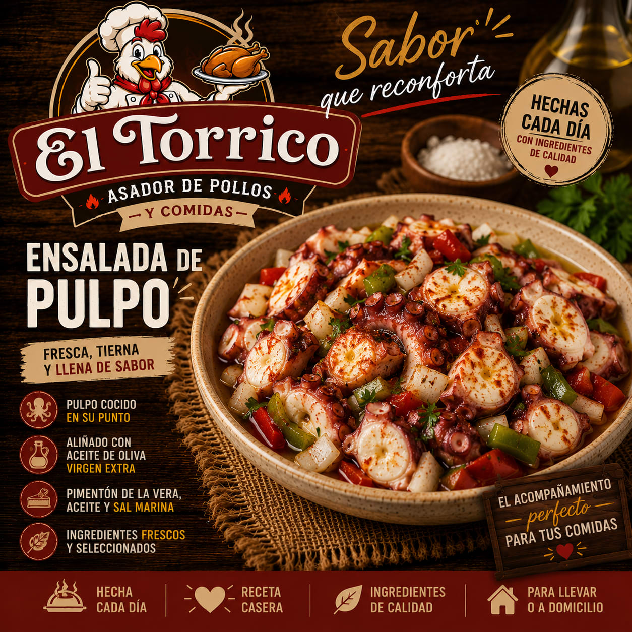 Ensalada de pulpo