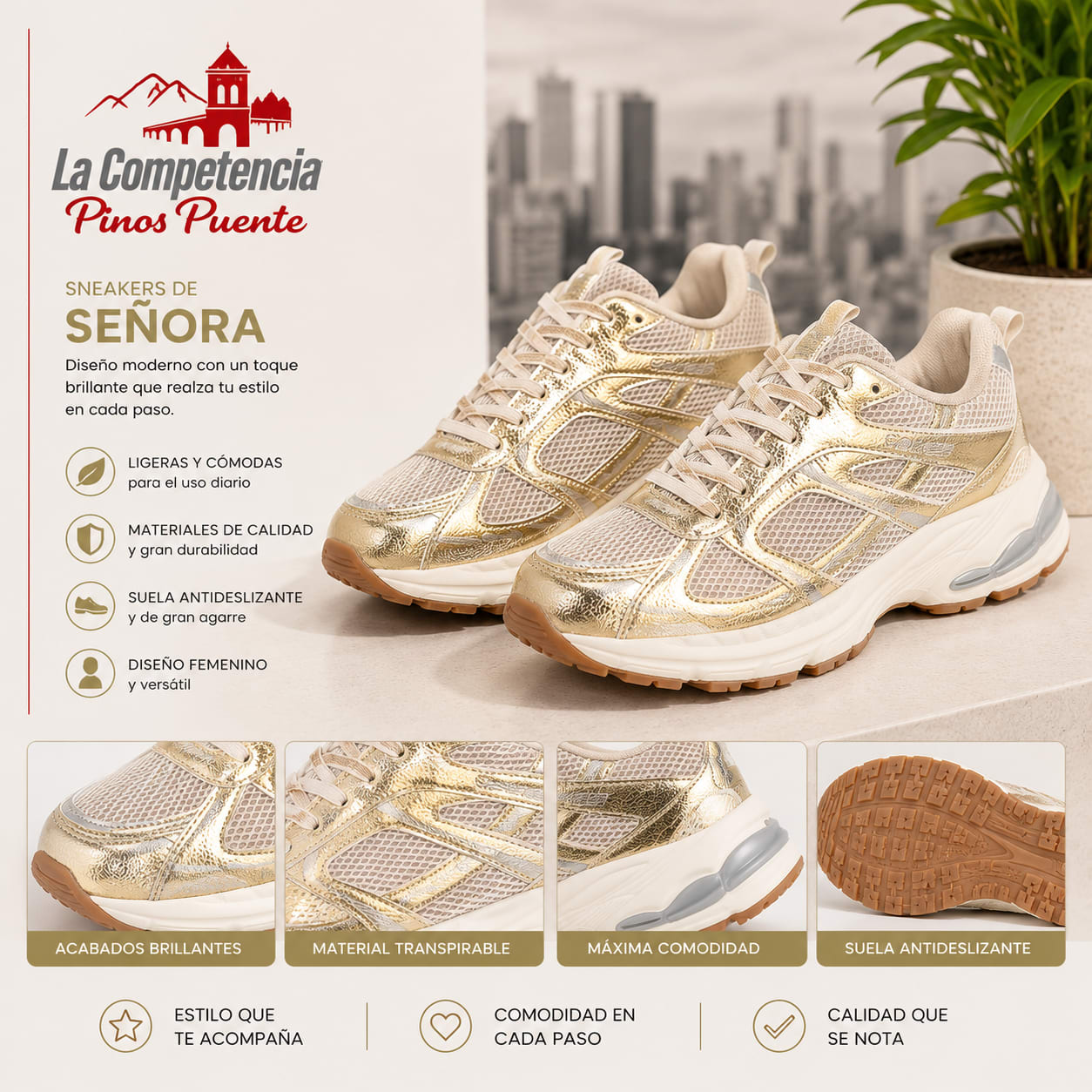 Zapatillas deportivas de señora DXT