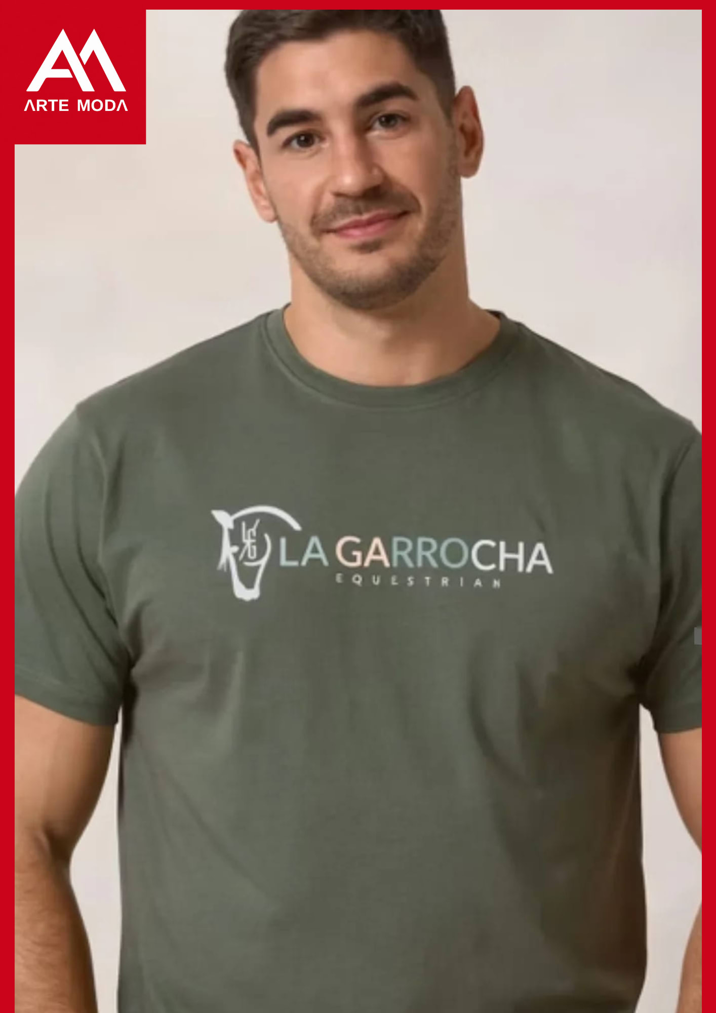 Camiseta manga corta caballero
