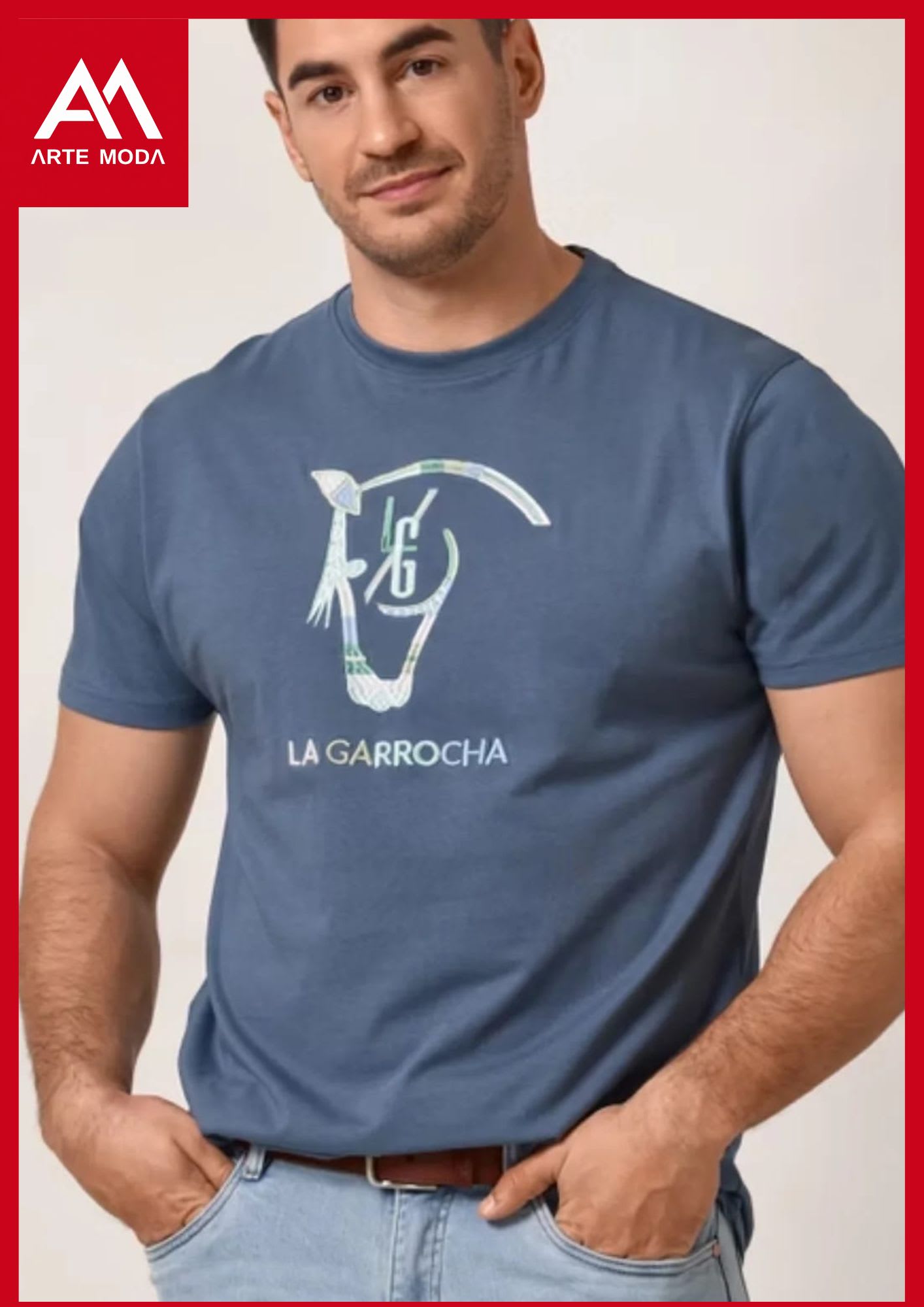 Camiseta de caballero