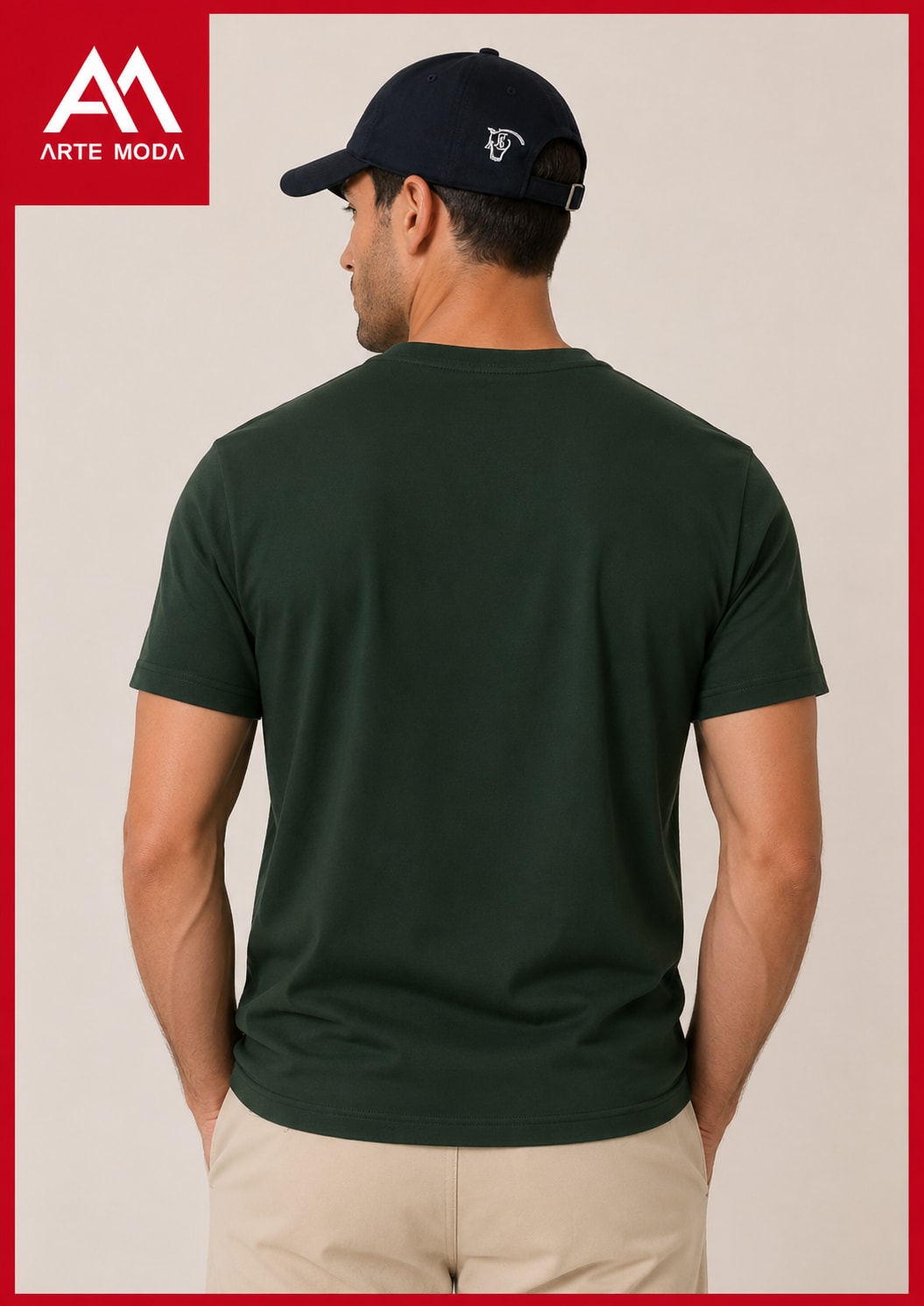 Camiseta manga corta caballero
