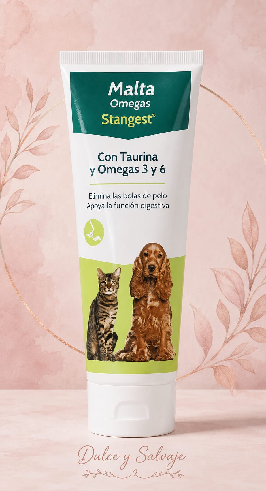 Malta con taurina y omegas 3 y 6