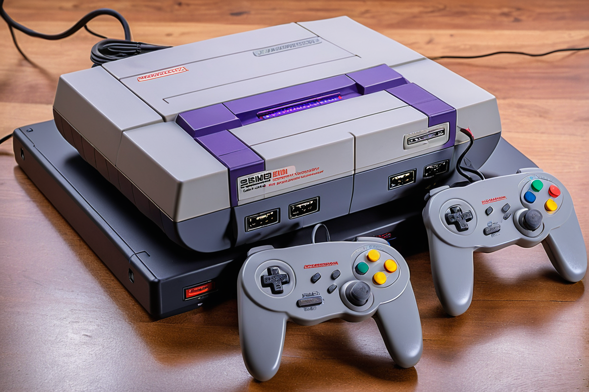 Retro-Gaming-Revival 2024: SNES & N64 im Fokus – Nostalgie trifft auf digitale Sammlerstücke