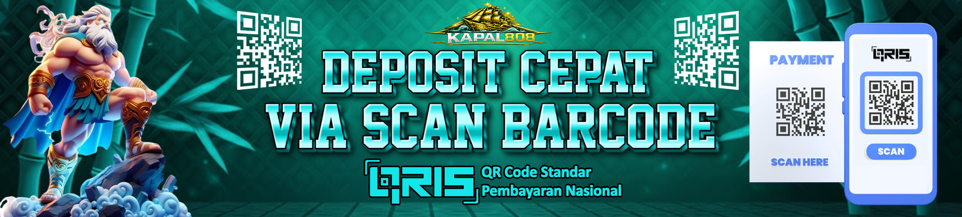 DEPOSIT SUPER CEPAT VIA QRIS