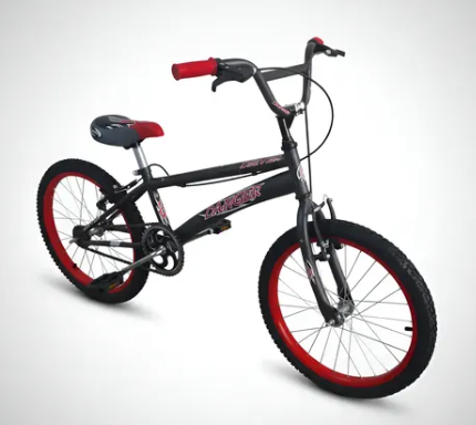 Bicicleta Futura BMX 20 Barracuda Varon Aluminio Roja/negr/rosa