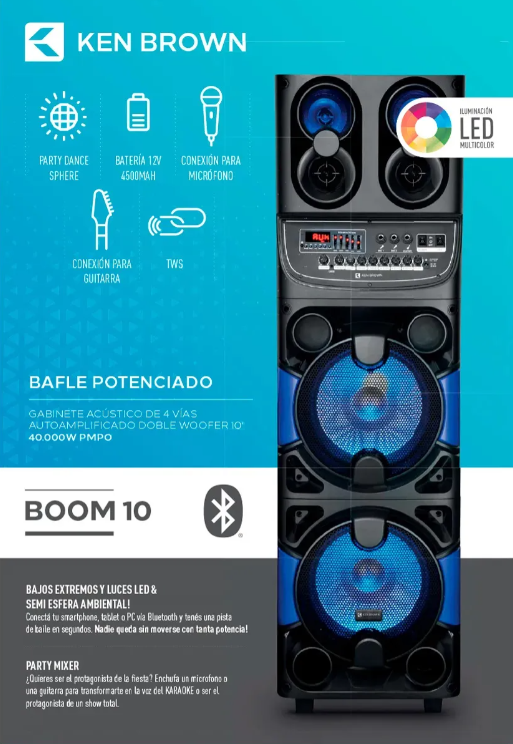 Parlante Bomm 10