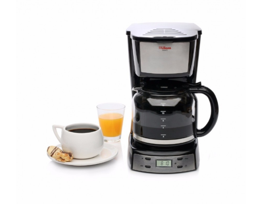 Cocina Liliana Cafetera con Timer Smarty Cromado