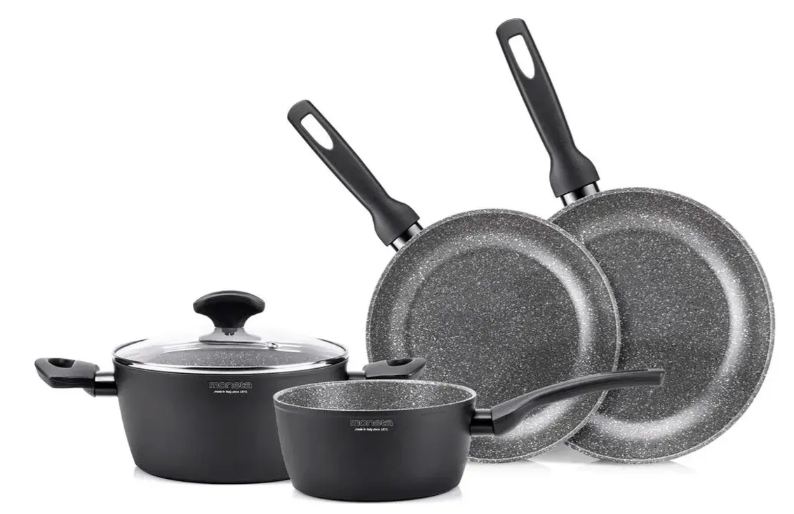 Cocina Bateria Moneta 5 Piezas