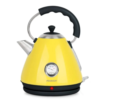Pava eléctrica Peabody Amarilla C/tem