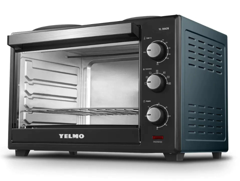 Anafe Yelmo Horno Electrico 70 Litros Doble