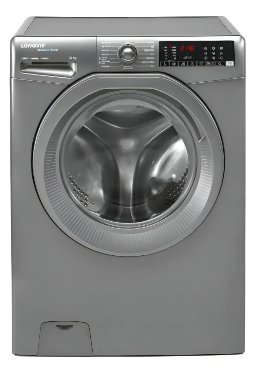 Lavarropas Longvie Plata Frontal Cap 10 K K 1400RPM