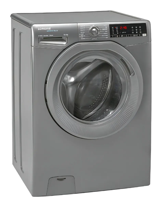 Lavarropas Longvie Plata Frontal Cap 10 K K 1400RPM