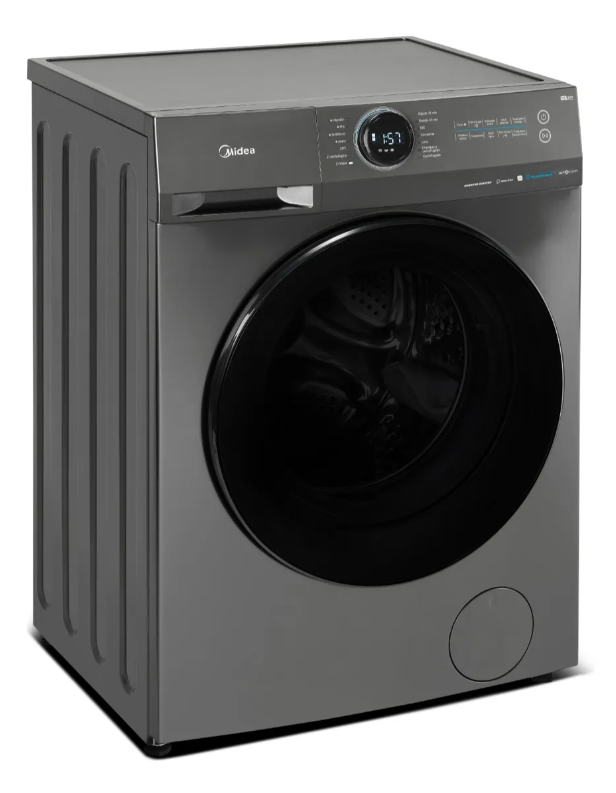 Lavarropas Midea Inverter 8K Titaniun