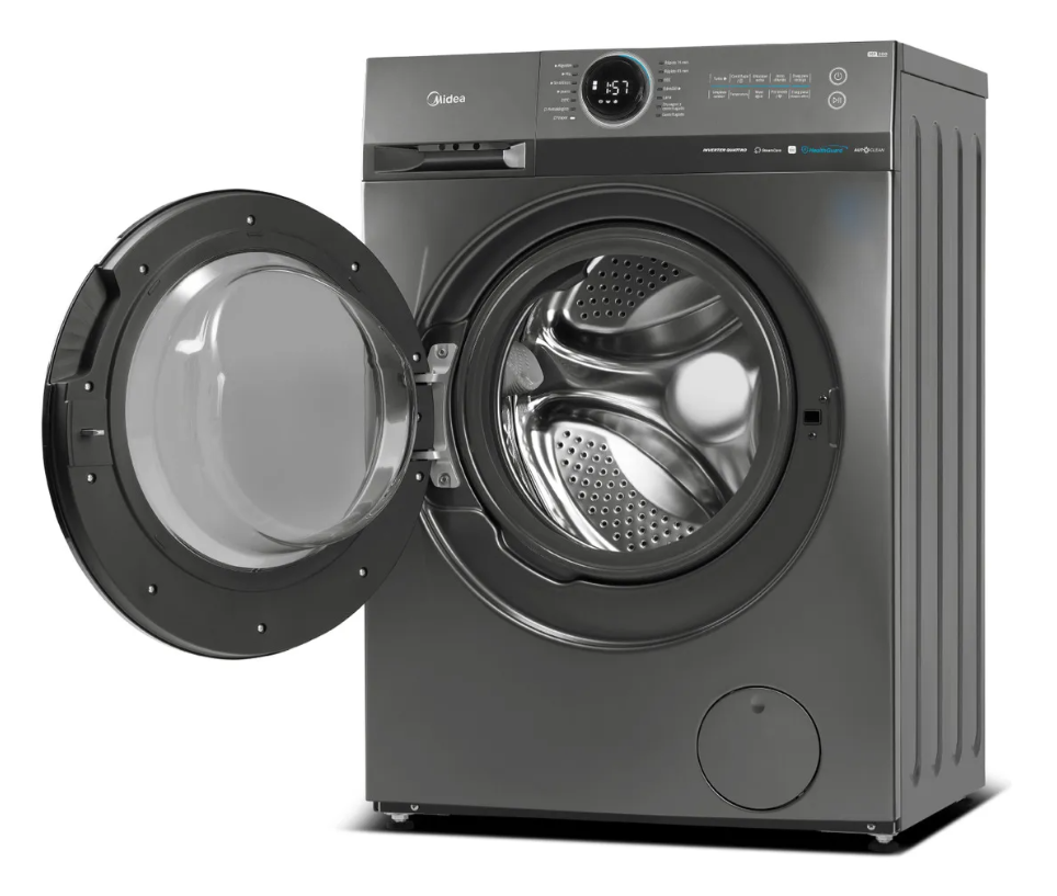 Lavarropas Midea Inverter 8K Titaniun