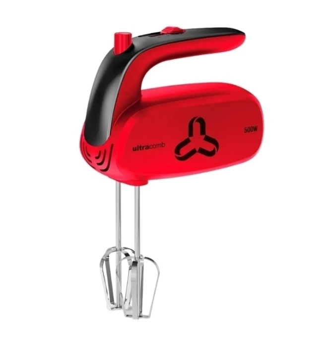 Batidora de Mano Ultracomb BM-2608R 500W 5 Velocidades