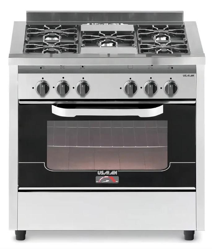Cocina Usman Compac 800 5 Hornallas