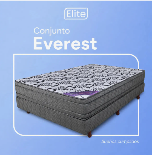 sommier conjunto everet 140*190*26