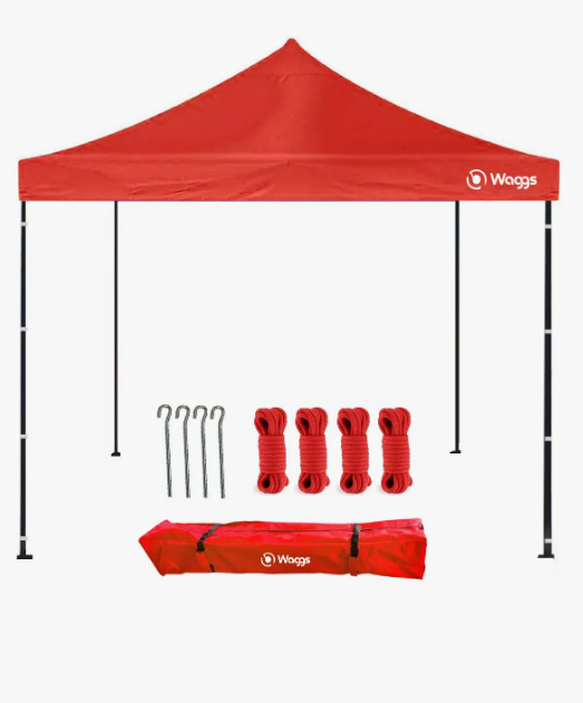 Gazebo Plegable 3x3 Autoarmable Portátil Impermeable Waggs