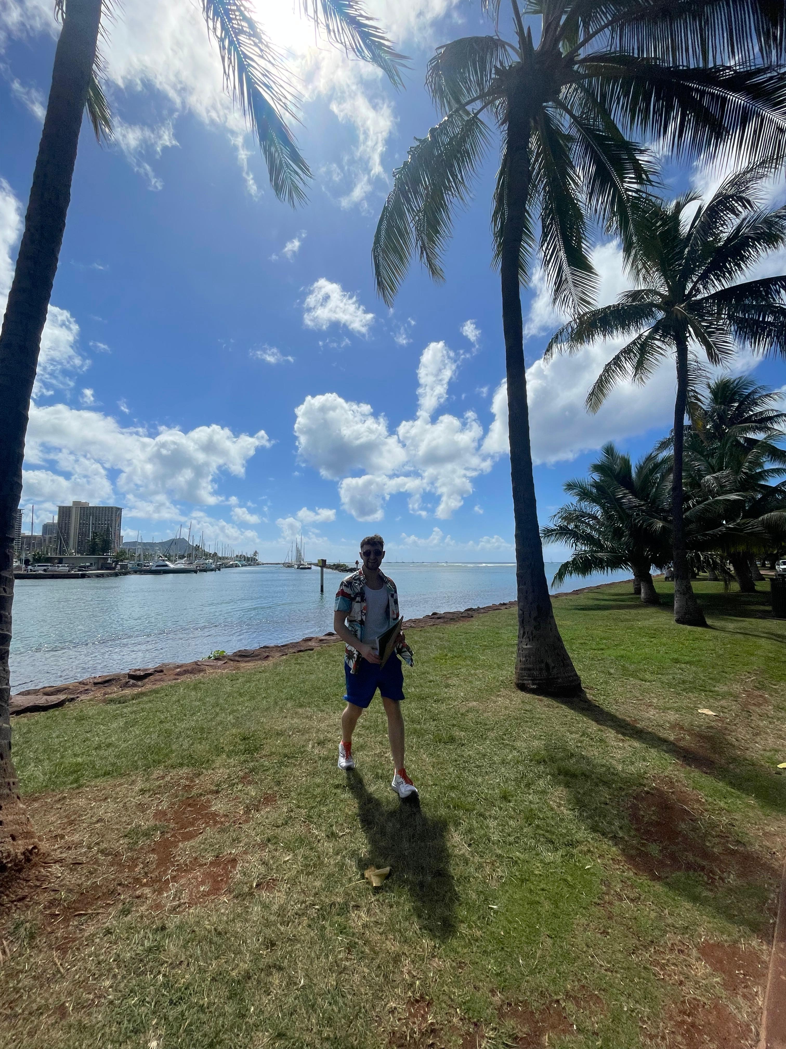 Ankunft in Honolulu