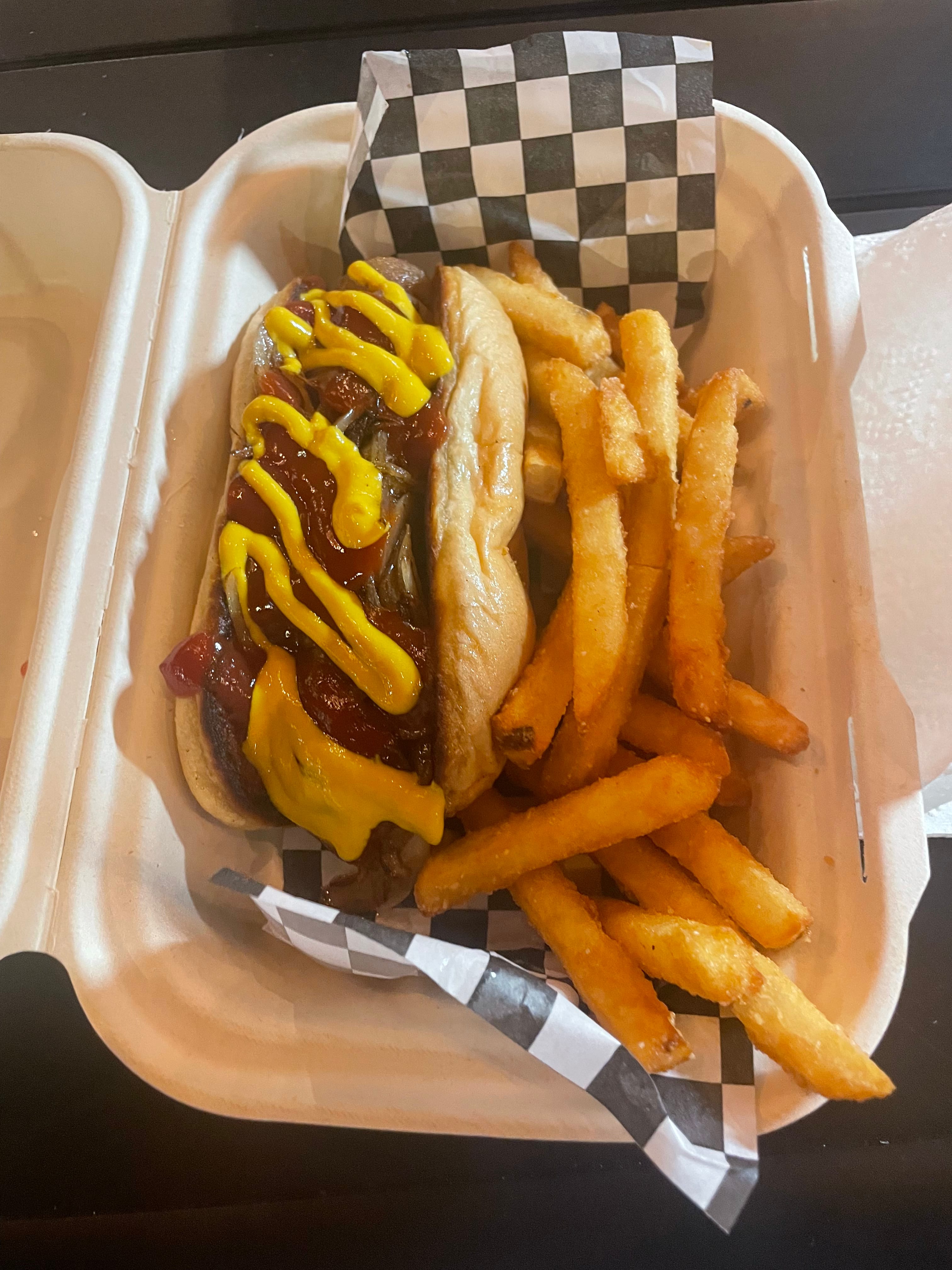 Hot Dog am Foodtruck