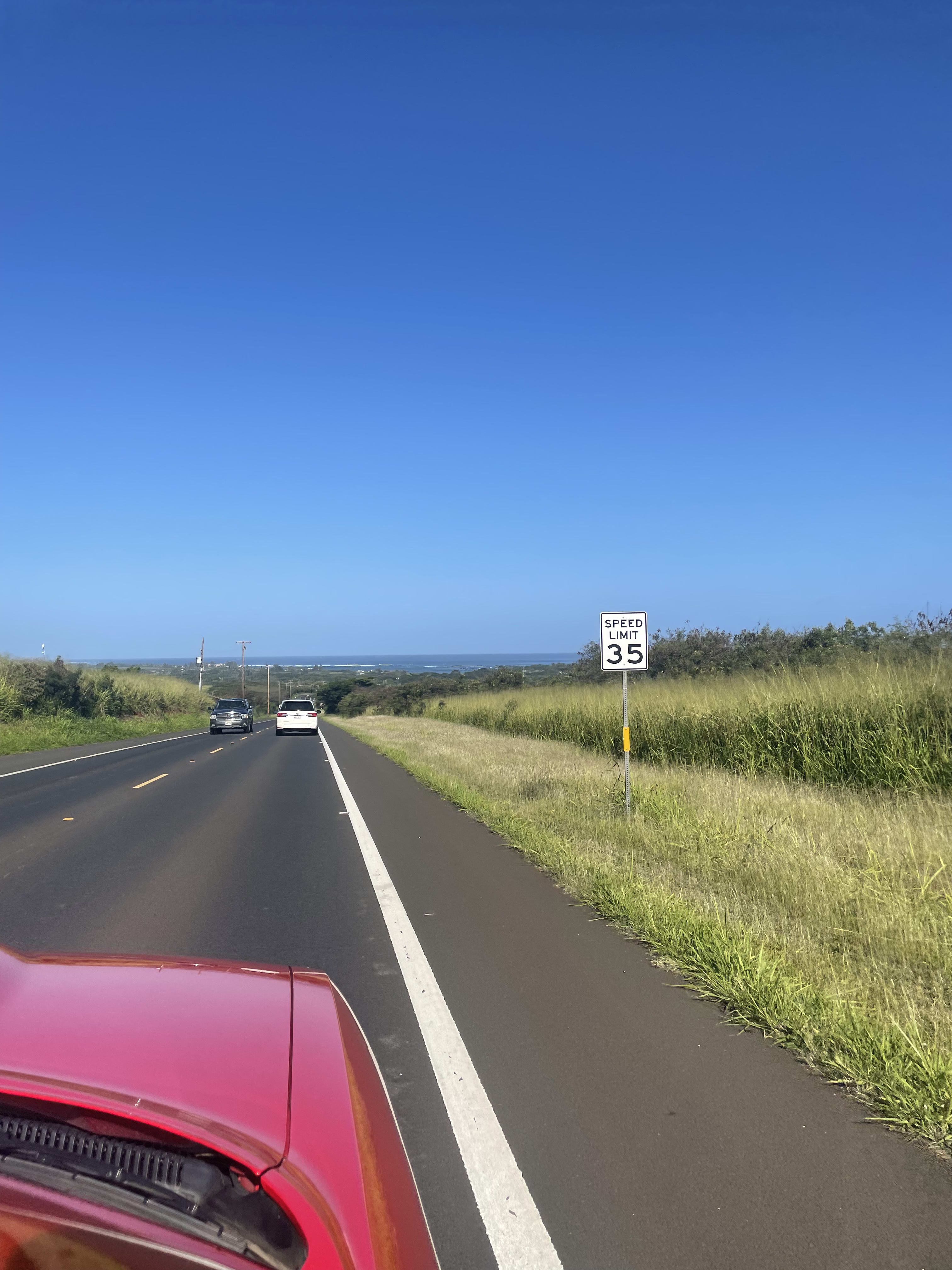 Highway Richtung North Shore