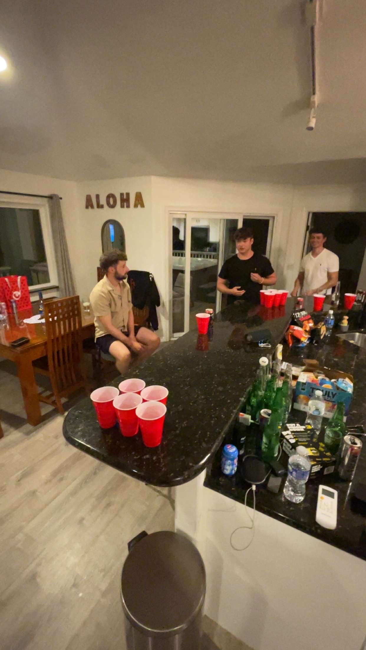 Flur unseres Hauses im Hawaiian Paradise Park
