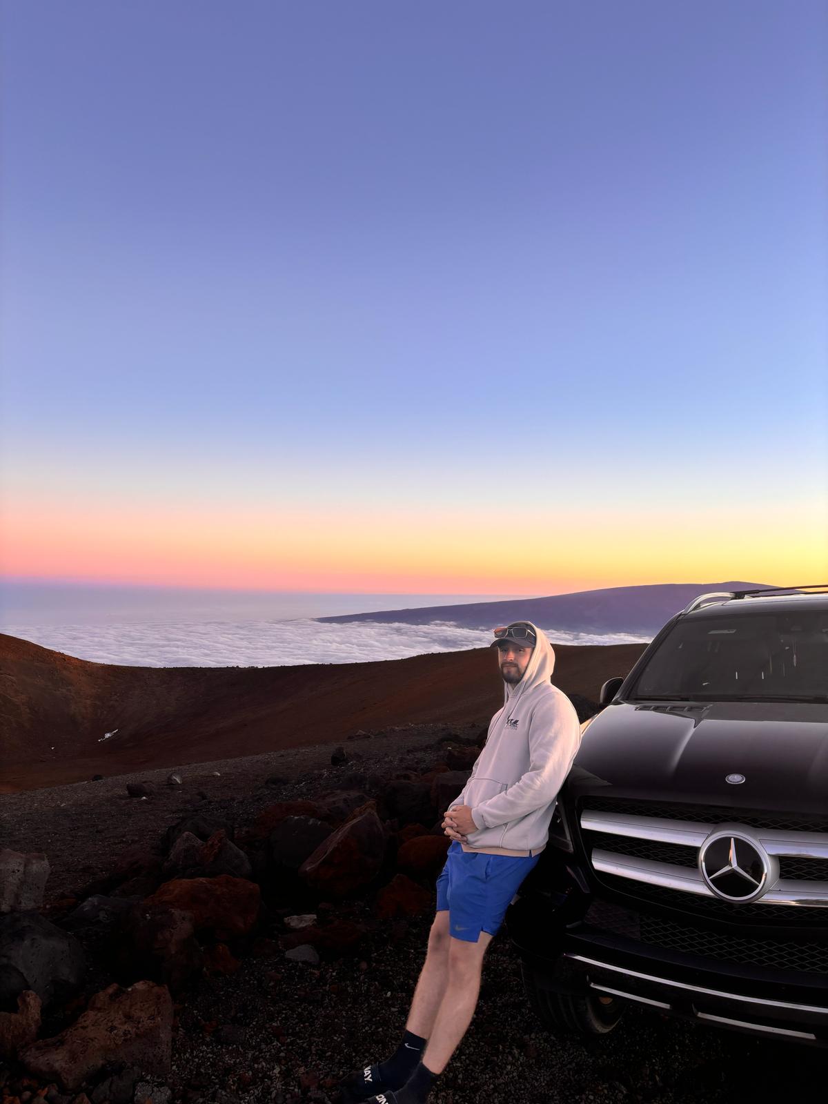 Mauna Kea – Vulkanlandschaft beim Sonnenuntergang
