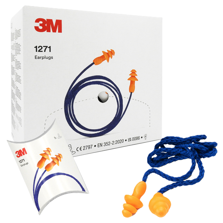Les bouchons d'oreilles réutilisables 3M™ E-A-R™ 1271