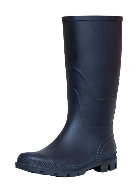 Bottes hautes GINOCCHIO en PVC noir
