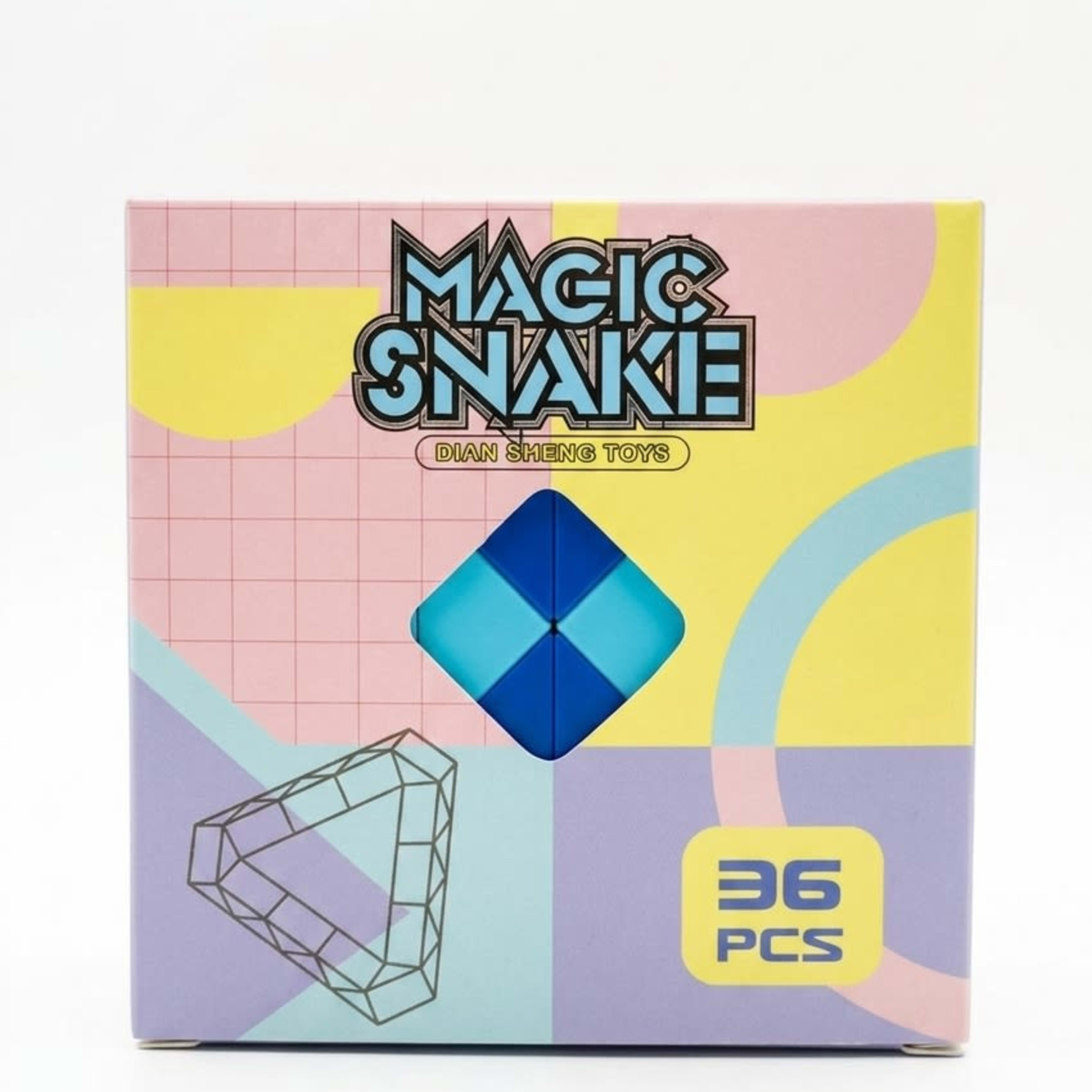Magic Snake Puzzle Cube for Kids | Educational Shape Shifting Brain Toy — view 3