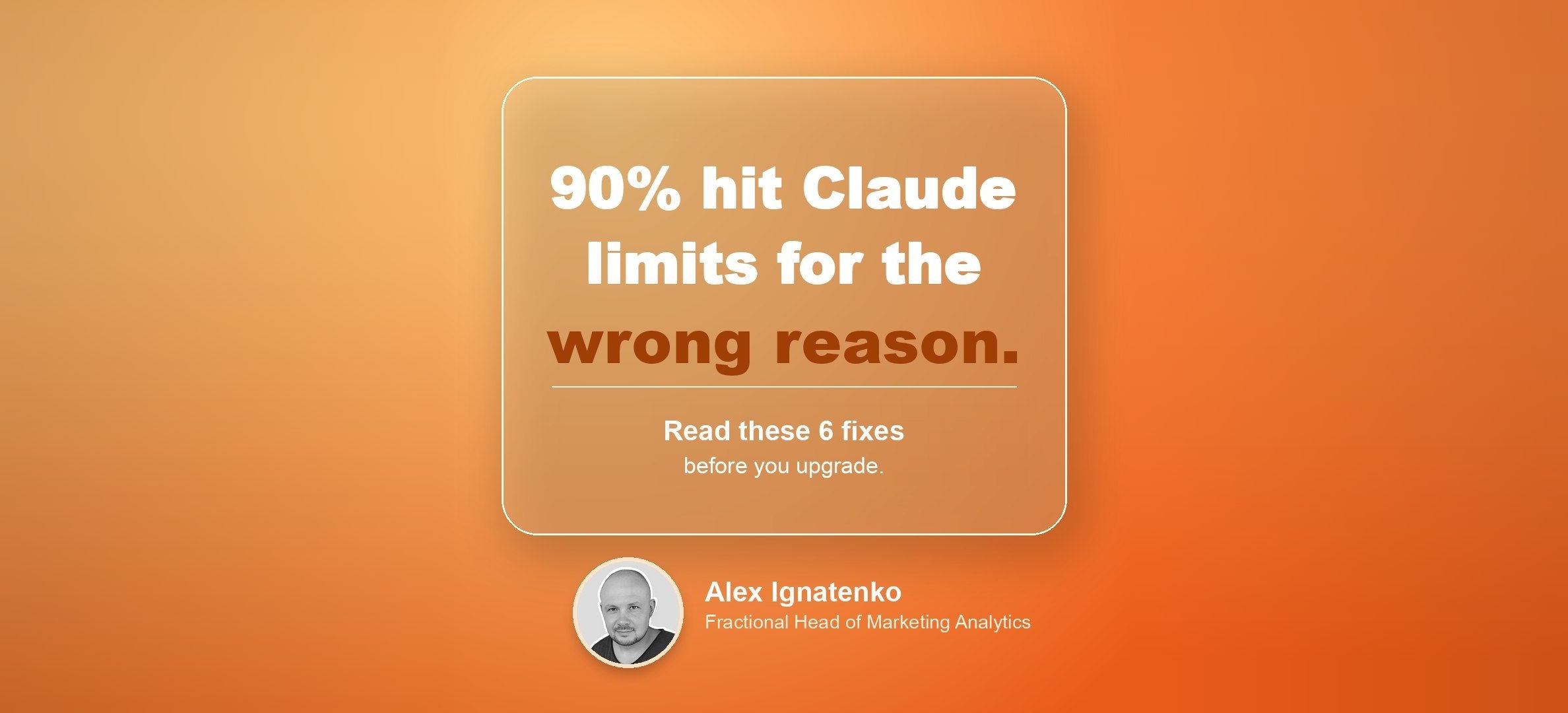 95% of analytics at Anthropic is done by Claude. But the interesting part wasn't Claude.