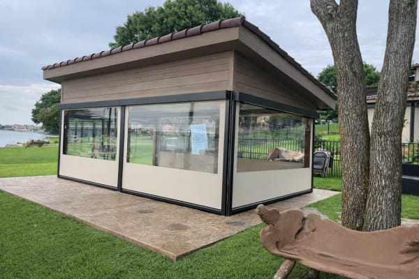 Outdoor patio screen system near Missouri City