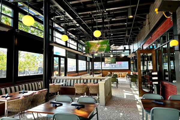 Motorized patio screen installation near Pasadena