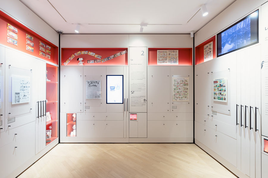 Oberflächengestaltung für ein Interaktives Comic-Kunst-Museum