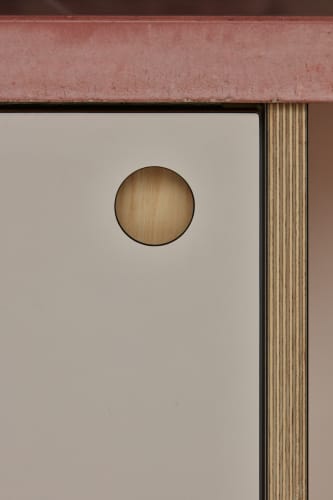 Arpa - Victoria Home Kitchen - Verde Pino, Rosa Bourbon