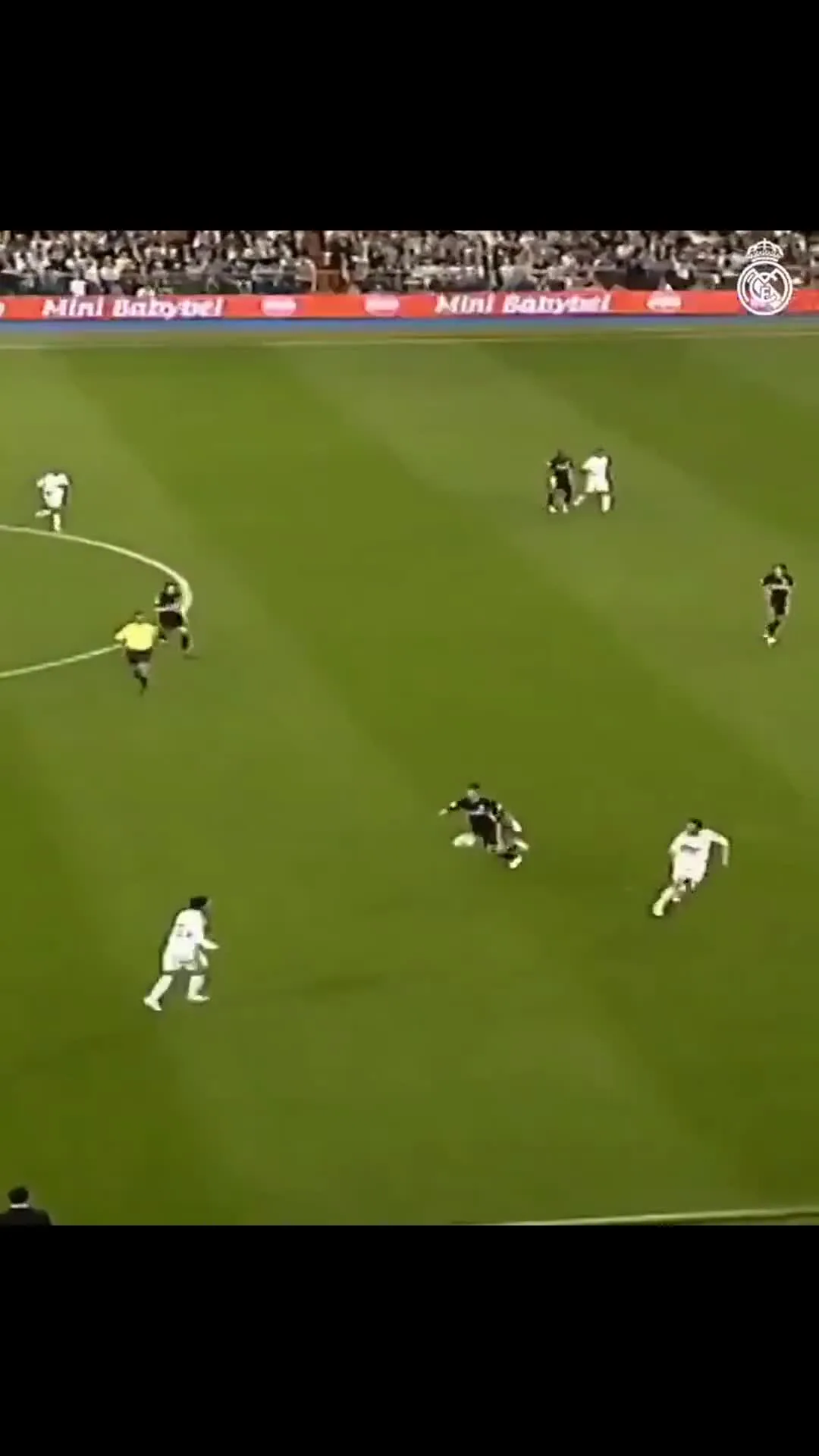 Real Madrid Galacticos tiki-taka team goal buildup