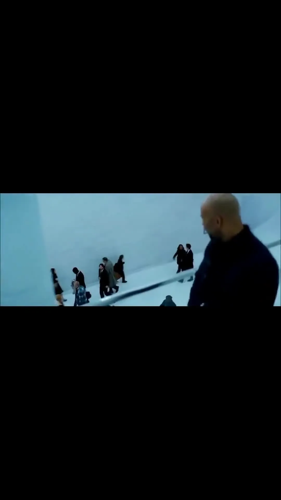 John Wick Silenced Gunfight in Crowded Subway