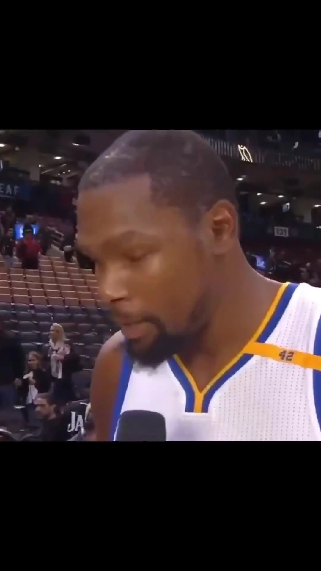 Kevin Durant I Don't Give a Damn Interview