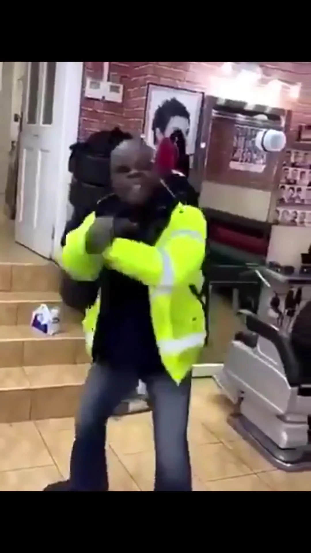 Guy in High Vis Goes Off About Everything