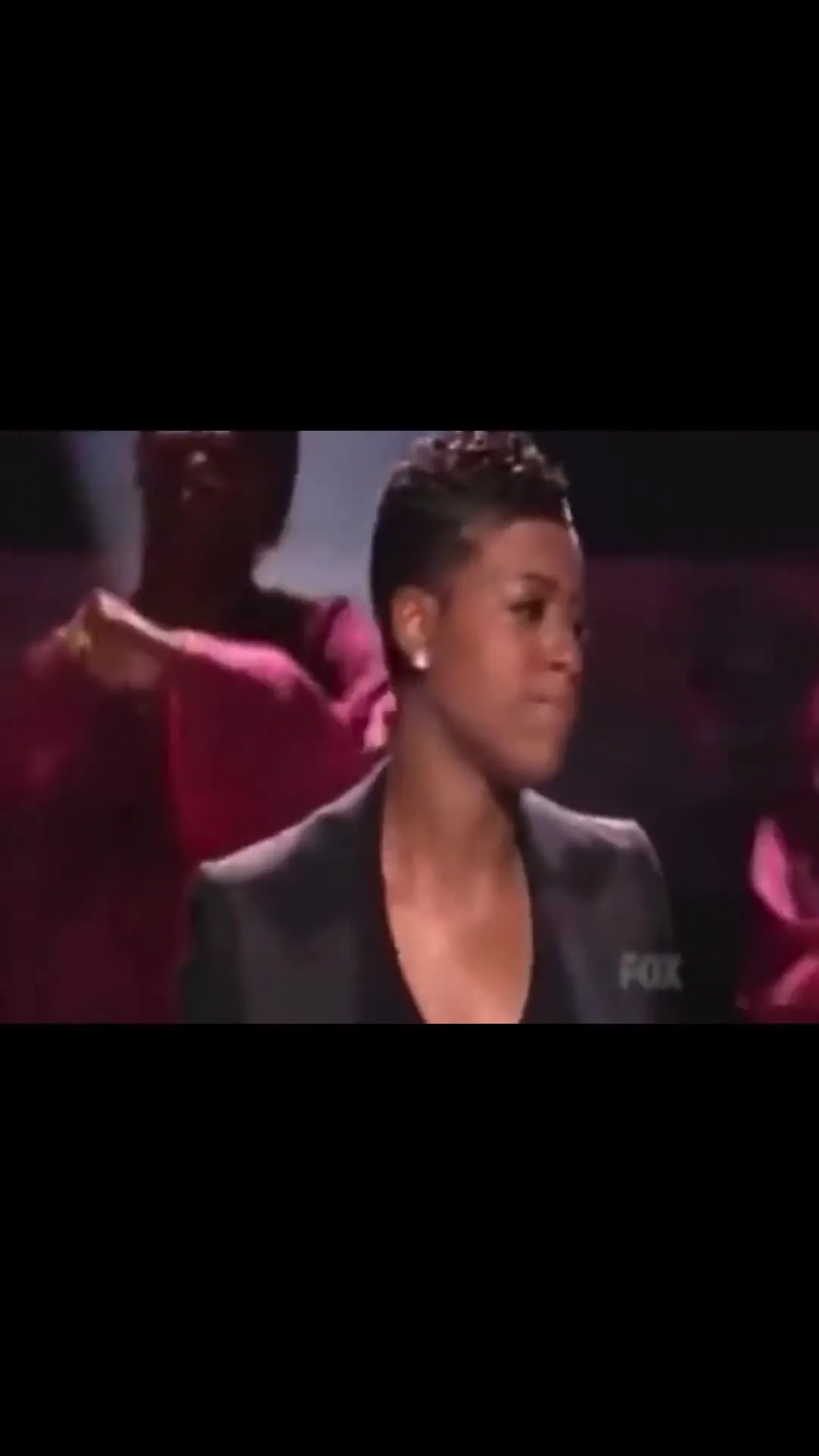 Fantasia Crying While Singing I Believe