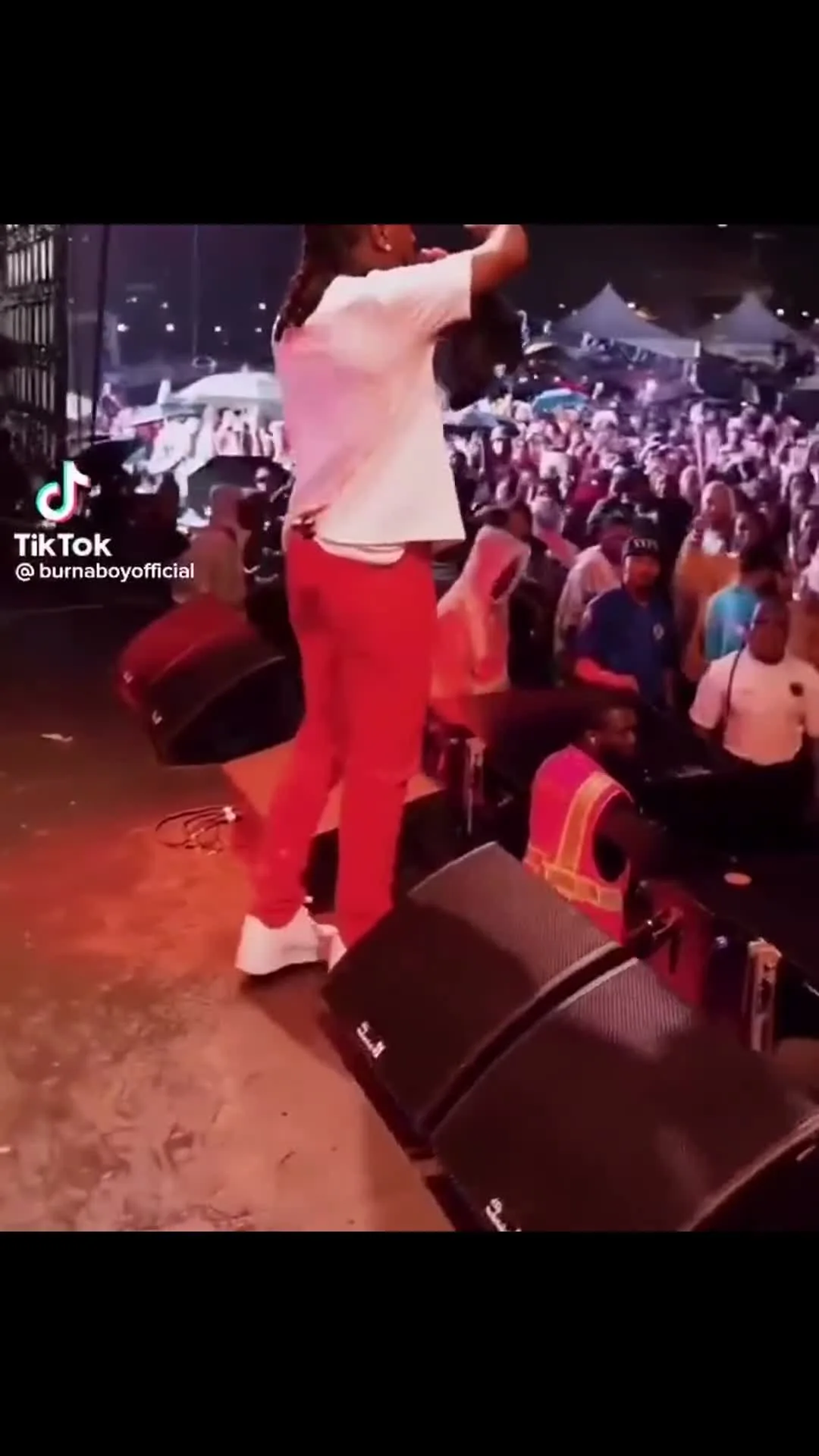Burna Boy Final Performance Energy
