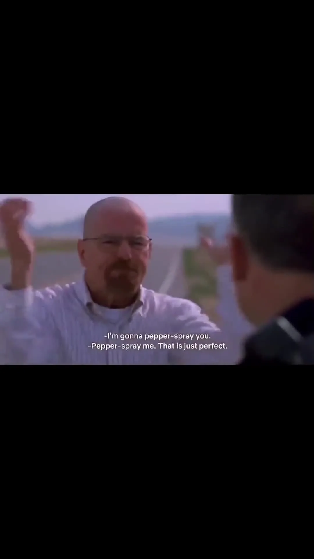 Walter White Pepper Spray First Amendment