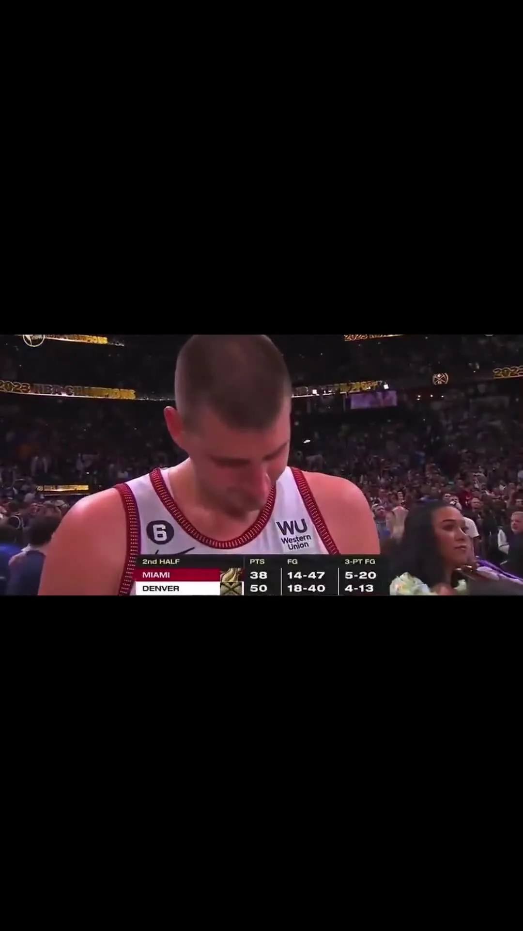 Jokic Just Wants To Go Home After Winning